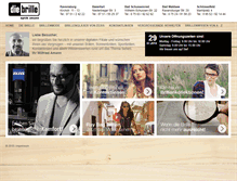 Tablet Screenshot of die-brille.com